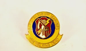 1st BN 9th Marines Regiment Hat Pin - "The Walking Dead" - Picture 1 of 2