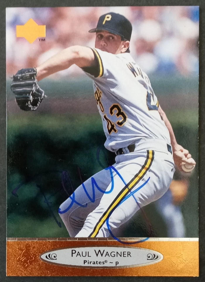 1996 Upper Deck SIGNED: Paul Wagner, PIRATES #438 - Image 1 of 1