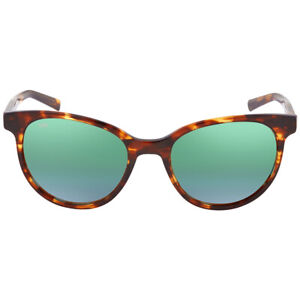 New Costa Del Mar Sunglasses ISLA Tortoise Green Mirror 580G Polarized