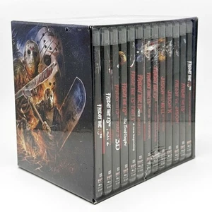 NEW Friday the 13th Complete Collection 16-Disc Blu-ray 12 Movies Deluxe Edition - Picture 1 of 9