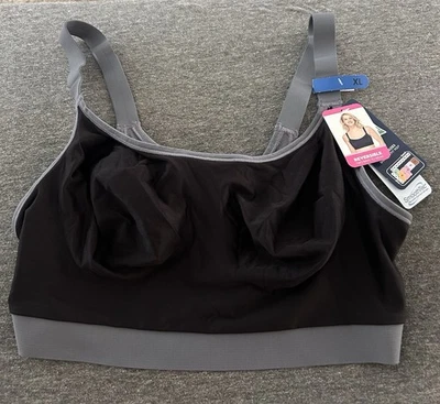 NWT Hanes Smoothtec Bra With Comfort Straps Size XL - Image 1 of 4