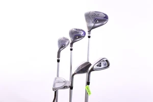 LEFTY Callaway XJ-2 6-Piece Girls 1W, 3W, 5H, 9i, SW, Putter Set Youth - Picture 1 of 10