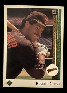 1989 Upper Deck #471 ⚾️ HOF Roberto Alomar RC ⚾️ San Diego Padres - Bild 1 von 6