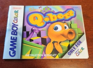 Folleto de instrucciones Gameboy - Q*bert - Imagen 1 de 2