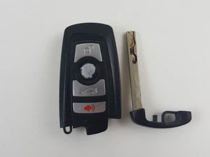 FOR PARTS ONLY ORIGINAL BMW OEM SMART KEY LESS ENTRY REMOTE FOB 4-BUTTON KEYFOB - Picture 1 of 15
