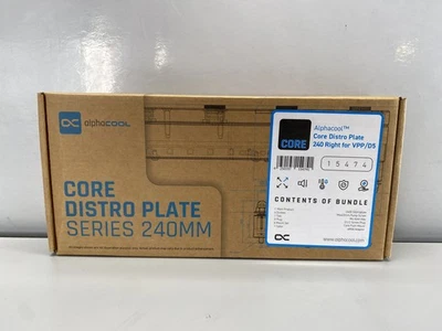 Alphacool Core Distro Plate 240 Left VPP/D5 - Image 1 of 4