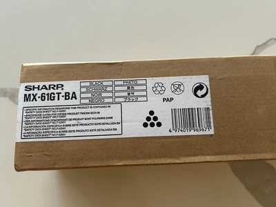 Sharp MX-61GT-BA Black Toner Cartridge - Image 1 of 4