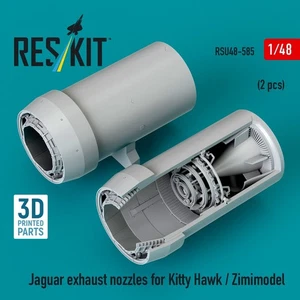 ResKit RSU48-0585 1/48 Scale Jaguar Exhaust Nozzles Resin Aircraft Accessories - Picture 1 of 3