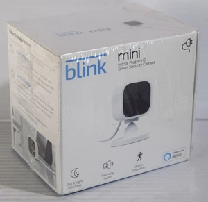 Blink Mini Indoor Plug-In Live HD Smart Security Camera (New in Damaged Box) - Picture 1 of 6