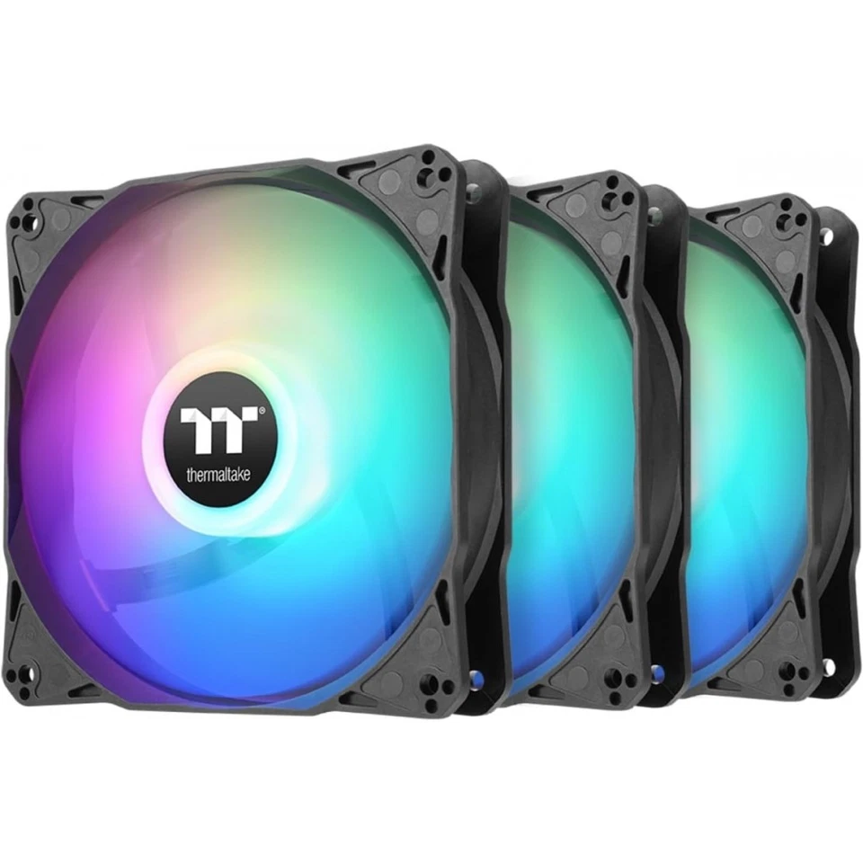 Thermaltake LE120 ARGB Sync PC Cooling Fan (3-Fan Pack) - Image 1 of 1