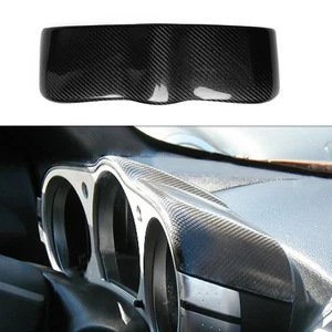 Cubierta de embellecedor de panel de instrumentos interior velocímetro de fibra de carbono para automóvil Nissan 350Z - Imagen 1 de 7