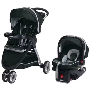 Graco Fast action Fold Sport Click Connect Gotham Stroller And Car seat Open Box - Picture 1 of 3