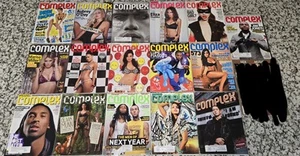 Complex Magazine Lot Set Hip Hop Celebrities Pop Culture Music And Actors - Picture 1 of 12