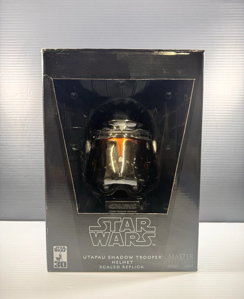 Master Replica Star Wars Utapau Shadow Trooper Helmet Scaled Replica NIB- SW49 - Image 1 of 4