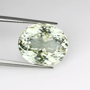 12,63 Ct IF *Ultra Raro* Ovalado 15 X 13 mm FIBROLITA Natural Sillimanita - Imagen 1 de 2