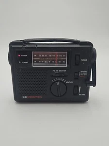 C Crane CC Solar Observer Notfall AM/FM Radio mit NOAA Wetter und Taschenlampe - Bild 1 von 5
