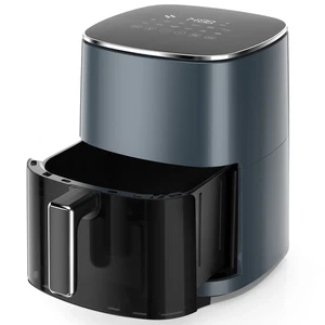 Freidora de Aire, 6 Qt Compacta y Grande, Eléctrica Multifuncional con LED Digital, Gris - Imagen 1 de 13