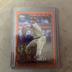 2024 Topps Merrill Kelly Orange Foil 258/299 #112 - Picture 1 of 2