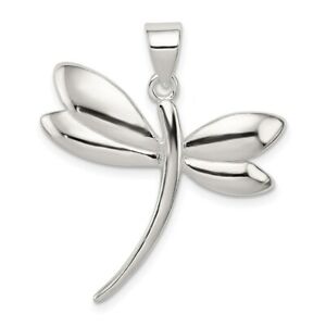 Sterling Silver 925 Dragonfly Charm Pendant