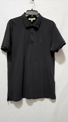 Burberry London Mens Size L Black Polo - Image 1 of 4
