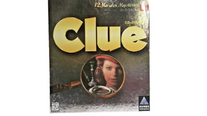 CLUE - (Hasbro 1996) PC CD-ROM - Interactive PC Game - BIG BOX  F24 - Picture 1 of 13