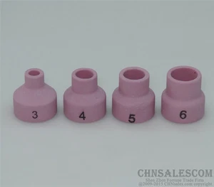 4 piezas boquilla de alúmina WP-24 TIG 53N23 53N24 53N25 53N27 - Imagen 1 de 2