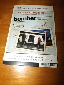 BOMBER DISPLAY BACKER CARD (not a dvd) 5.5" X 8" NO MOVIE - Picture 1 of 1