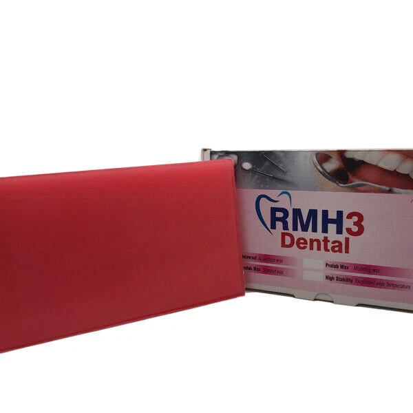 RMH3 DENTAL Dental Base Plate Perfect Wax Pro Lab Pink 1lb All Seasons For Dental Lab