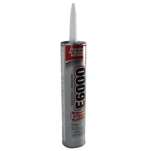 10.2 fl oz E6000 Industrial Strength Clear Self Leveling Waterproof Adhesive - Picture 1 of 3