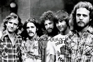 EAGLES BAND 12X18 POSTER Joe Walsh, Glenn Frey, Don Henley, Meisner & Don Felder - Picture 1 of 1