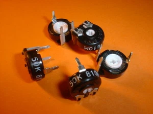 5x Recortadora de 50 kOhm Piher PT10LV Trimmpoti - Imagen 1 de 1