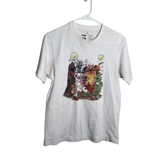Uniqlo Star Wars Ewok Adventures Shirt Damen XS Weiß Kurzarm Oberteil - Bild 1 von 10
