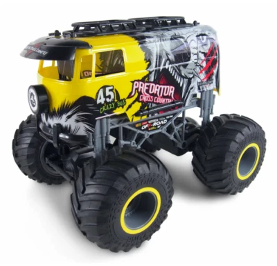 Amewi Crazy Bus Rc Monstertruck 1:16 2WD RTR 2.4Ghz Rc Auto Einsteiger 22450 - Bild 1 von 4