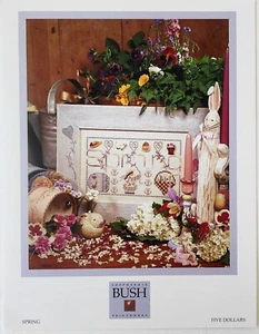 Shepherds Bush SPRING 59 x 97 Cross Stitch Chart - Picture 1 of 2
