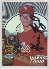2002 Bowman's Best Auto Red Gavin Floyd #130 Rookie Auto RC