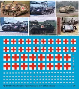 Ambulancia Peddinghaus 1/48 FV432 vehículo médico británico marcas de la Cruz Roja 3312 - Imagen 1 de 1