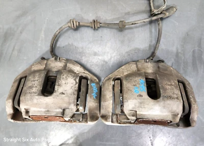 ✅ 07-13 OEM BMW E90 E92 E93 335 pinças de freio dianteiras motorista passageiro CONJUNTO 79k - Imagem 1 de 4