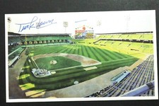 Turk Lown (d.2016) Chicago White Sox Autographed Signed Comisky Park Postcard 