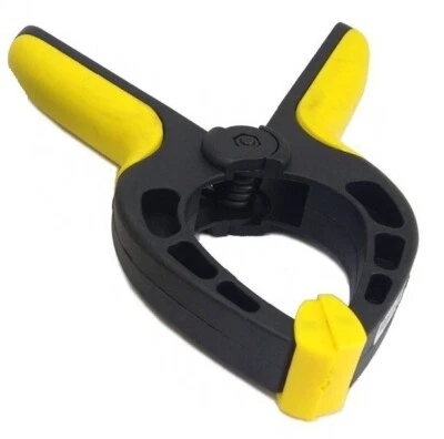 6" Nylon Spring Clamps Heavy Duty 3" Jaw Opening Holds 25lbs Multi-Use Clamps - Image 1 of 3