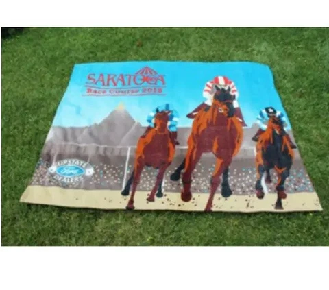 2018 Saratoga Blanket Giveaway, Race Course, Horse Racing, SGA Cover