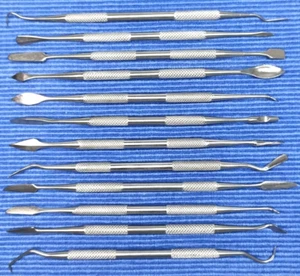 Modellbau Werkzeuge Reinigung Werkzeug Set Edelstahl 12-tlg. für Hobby Bastler - Bild 1 von 1