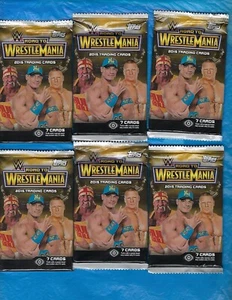 WWE ROAD TO WRESTLEMANIA 20ER-PACK SET 2015 & 2016 PACKS ROCK HOGAN TRIBUTE ++ - Bild 1 von 2