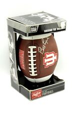 Indiana University Autographed BILL LYNCH Rawlings Full Size Football