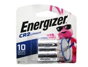 2 Pk Energizer CR2 EL1CRBP-2 3-Volt Lithium Photo Batteries - Exp. 2028 - Picture 1 of 3