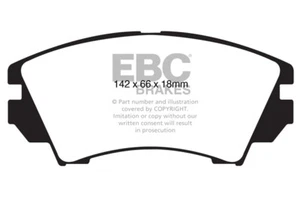Pastillas de freno delanteras EBC Ultimax para Opel Astra GTC (J) 1.4 Turbo (120 CV) (11>) - Imagen 1 de 1