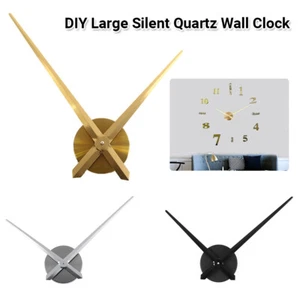 DIY Large Silent Quartz Wall Clock Movement Hands Mechanism Repair Parts Tool - Picture 1 of 11