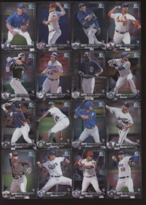 32 Lot 2017 Bowman Chrome MINI Rookie Lot- Josh Bell RC Andrew Benintendi + - Image 1 of 4