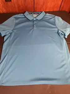 Fila Sport Golf Athletic Fit Blue Mens Adult Polo Shirt Size XL - Picture 1 of 8