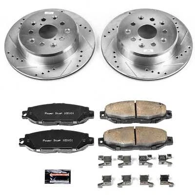 Kit de pastillas de freno de disco y rotor para Lexus SC400 LS400 SC300 1992-2000 POWER STOP Foto 1 de 4