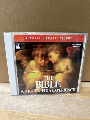 The Bible A Multimedia Experience PC CD-Rom For Win 3.1/95.98 World Library A24 - Image 1 of 4